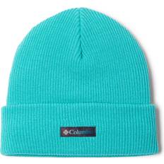 Men - Turquoise Beanies Columbia Unisex Whirlibird Cuffed Beanie, Bright Aqua/Gradient Logo, One