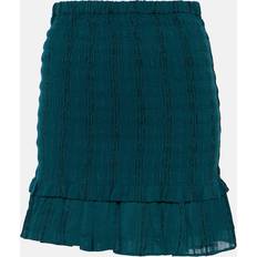 Isabel Marant Étoile Marant Etoile Dorela ruched miniskirt blue