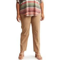 Nylon Jeans Ruby Rd. Women's Plus Casual, Sable, 18W