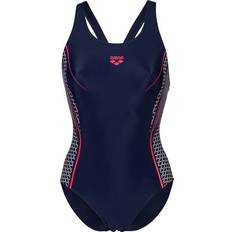 Blu Costumi da bagno Arena Costume da bagno intero Modular - Navy Fucsia Donna 42