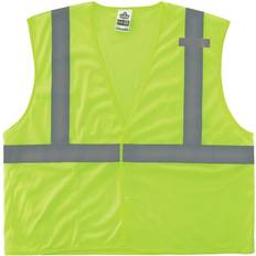 Green Work Vests Ergodyne GloWear 8210HL Mesh Hi-Vis Safety Vest