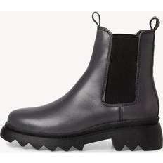 Tamaris Damen Chelsea Boots Tamaris Winterstiefel grau