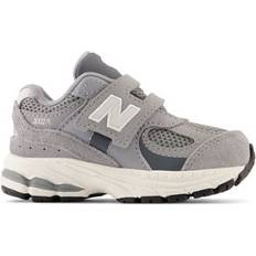 24 Sportskor New Balance 2002 Hook & Loop Sneakers - Grey Leather