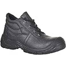 Negro Botas de seguridad Portwest Bota Steelite Protector Scuff Cap S1P con puntera antiarañazos FW09