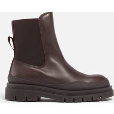 See by Chloé Skor See by Chloé Alli Leather Chelsea Boots Brown