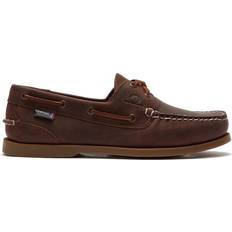 Chatham Deck II G2 Leather Boat Shoes, Chocolate