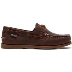 Deck II G2 Leather Boat Shoes, Chocolate