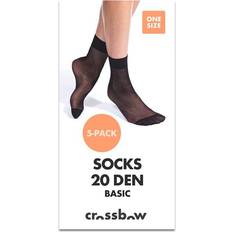 Strumpa Svart Den 5-pack