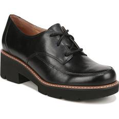 Damen - Slip-on Oxford Naturalizer Darry Oxford Women's Black Loafers Block Lug