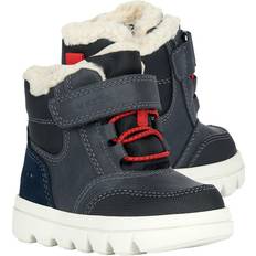 Nahka Saappaat Geox Winterboots WILLABOOM gefüttert in navy/red blau