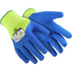 Werkkleding HexArmor Dehn Blue Polyester Needle Resistant Work Gloves, 10, Nitrile Coating