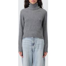 Ami Paris Sweatere Ami Paris Casual Cashmere Uld Sweater - Grå