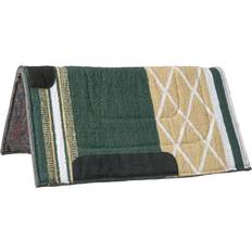 Green Pads Tough1 Chuckwagon Felt Bottom Saddle Pad Green