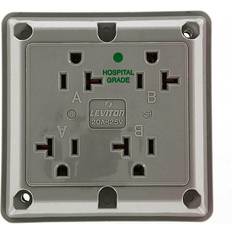 4-Way Outlet Wall Outlets Leviton 21254-HGY