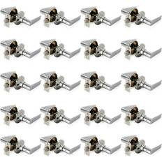 20 Pack Door Lever Handle Lock Set Lara Passage