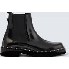 Valentino Garavani Ankle Boots Valentino Garavani Rockstud-embellished leather ankle boots black