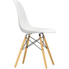 Vitra Sillas de oficina Vitra Eames Plastic Side Chair Ahorn Gelblich Weiß Silla de oficina