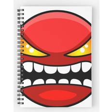 Office Supplies Famgem Spiral Notebook Geometry dash Insane demon A5 120