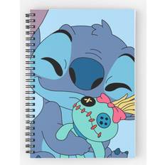 Office Supplies Famgem Spiral Notebook Cute Stitch