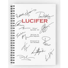 Office Supplies Famgem Spiral Notebook Lucifer Script A5 120