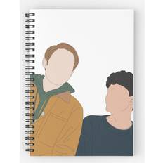 Office Supplies Famgem Spiral Notebook Heartstopper A5 120