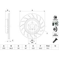 Bosch bmw g31 + g32 + g11 g12 + g30 f90 15-> 0986479g13