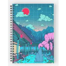 Office Supplies Famgem Spiral Notebook Demon Slaying Estate A5 120