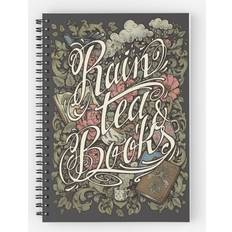 Office Supplies Famgem Spiral Notebook Rain, Tea Books Color version A5