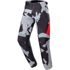 Alpinestars Crossbukser Racer Tactical Cast Grå Camo/Mars Rød Junior