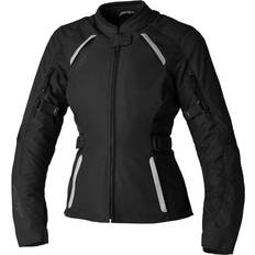 Black Motorcycle Jackets Rst Ava, Textiljacke wasserdicht Damen Schwarz Damen