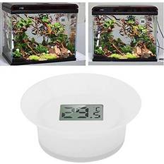 Pssopp Aquarium Thermometer Waterproof LCD Digital Temperature Gauge Underwater Fish Tank Underwater Thermometer