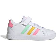 Adidas Grand Court 2.0 EL Sneaker Mädchen weiß