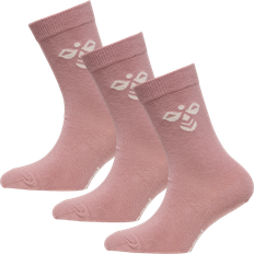 Pink Underwear Hummel Sutton Socks 3-pack - Woodrose (207550-4852)