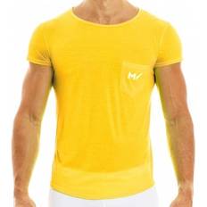 Microfiber T-shirts Modus Vivendi Modus Vivendi Peace Microfiber T-Shirt Yellow