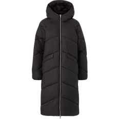 Gina Tricot Kappor & Rockar Gina Tricot Kappa Hooded Puffer Coat Svart 36/38
