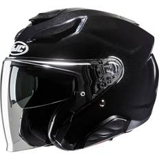 Casques de moto HJC F31 Solid Casque jet, noir, taille pour Hommes