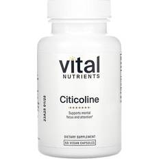 Vital Nutrients, Citicoline, 60 Vegan