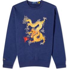 Polo Neuleet Polo Ralph Lauren Lunar New Year Dragon Fleece Sweatshirt - Dark Cobalt