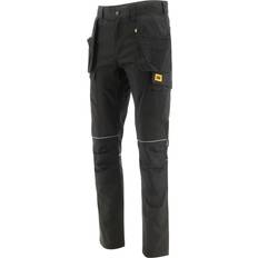 Caterpillar Ropa de Trabajo Caterpillar Mens Stretch Cut Pocket Slim Work Trousers 30R Black/Black