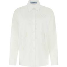 Balenciaga Herren Hemden Balenciaga White Poplin Oversize Shirt White