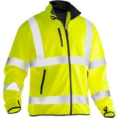 Jobman 5101 Softshell Light Jacka Varsel Gul