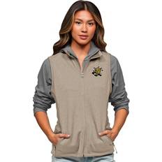 Beige Vests Antigua Antigua Women's Wichita State University Course Vest Beige Light, Women's Ski Outerwear at Academy Sports