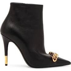 Boots Tom Ford Chain leather ankle boots black