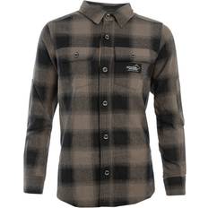 Rett Skjorter Arrak Outdoor Flannel shirt W Brown/black