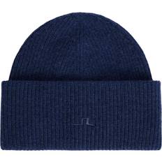 J.Lindeberg Monti Cashmere Blend Beanie Accessoarer Herr Blå