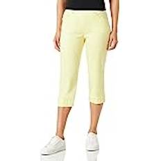 Dam - Gula Jeans Raphaela By Brax Pamina Capri Light Denim Fashionabla Jeans Capri, citron, 30L