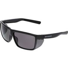 Gray Eye Protections MCR Safety Swagger SR2 Glasses, Anti-Scratch, Wraparound, Gray Lens SR212 Black