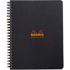 Rhodia Rhodia Efficient Meeting Notebook, Black