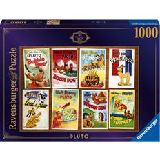 Jigsaw Puzzles Ravensburger Ravensburger Disney Treasures from The Vault: Pluto 1000 Piece Jigsaw Puzzle for Adults – Every Piece is Unique, Softclick Technology Means Pieces Fit Together Perfectly Amazon Exclusive