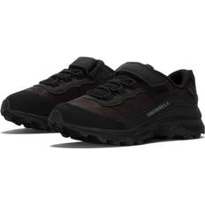 Merrell Unisex Kid's Moab Speed Low a/C WTRPF vandringssko, Trippel svart